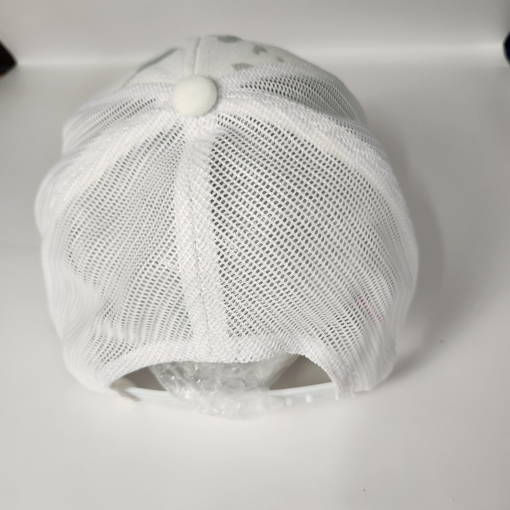 ONE Always Training Hat Cap Snap Back White Gray Camo Mesh Trucker Graphic Mens - Picture 4 of 10